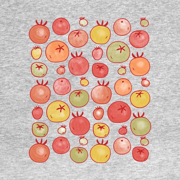 Tomatoes Illustration Art by NicSquirrell